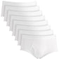Club Room Men's 8 Pack Briefs White Size X-Large