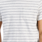 Sun + Stone Men's Aaron Regular-Fit Stripe Pocket T-Shirt White Size Small