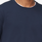 Calvin Klein Men's Smooth Cotton Solid Crewneck T-Shirt Blue Size X-Large
