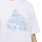 adidas Men's Short Sleeve Crewneck Food Truck Graphic T-Shirt White Size XX-Large