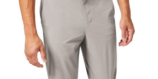 Calvin Klein Men's Slim Fit Tech Solid Performance Dress Pants Gray Size 32X32