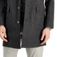 Alfani Men's Knit Topcoat Gray Size Large