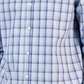 Alfani Men's Caro Classic Fit Long Sleeve Plaid Print Shirt Blue Size X-Large