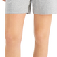 Karen Scott Women's Pull On Knit Shorts Gray Size X-Large