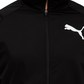 Puma Men's Contrast Zip Front Track Jacket Black Size XXX-Large