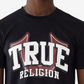 True Religion Men's Short Sleeve True Logo T-shirt Black Size Small