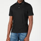 Calvin Klein Men's Liquid Touch Polo Shirt Black Size Large