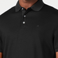 Calvin Klein Men's Liquid Touch Polo Shirt Black Size Large