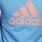 adidas Men's Short Sleeve Logo Graphic T-Shirt Blue Size Large