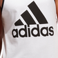 adidas Men's Badge Of Sport Logo Graphic Tank White Size Medium