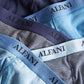 Alfani Men's 5 Pk Moisture Wicking Boxer Briefs Blue Size Small