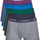 Alfani Men's 5 Pk Moisture Wicking Trunks Blue Size Large