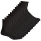 Club Room Men's Quarter 12 pack Socks Black Size 10-13