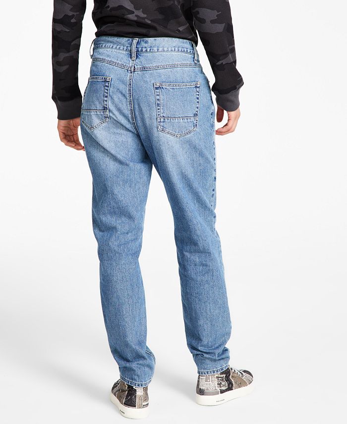 Sun + Stone Men's Abel Light Wash Style Jeans Blue Size 34