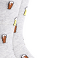 Club Room Men's Beer Crew Socks Gray  Size 10-13