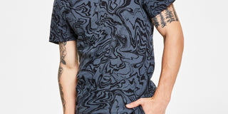 Champion Men's Classic Standard Fit Graphic T Shirt Black Size Small