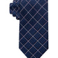 Tommy Hilfiger Men's Classic Shadow Grid Tie Blue Size Regular