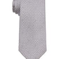 Michael Kors Men's Classic Design Link Print Tie Gray Size Regular