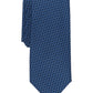 Alfani Men's Scott Slim Mini Neat Tie Blue Size Regular
