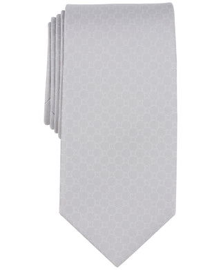 Michael Kors Men's Pearsall Dot Tie Gray Size Regular