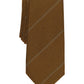 Alfani Men's Slim Stripe Tie Yellow Size Regular