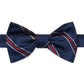 Tommy Hilfiger Men's Rumi Stripe Self-Tie Bow Blue Size Regular