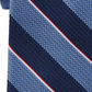 Tommy Hilfiger Men's Davis Stripe Tie Blue Size Regular