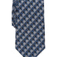 Perry Ellis Men's Dunstan Geometric Print Tie Blue Regular