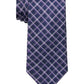 Michael Kors Men's Check Tie Purple Size Regular