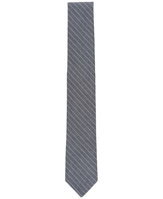 Bar III Men's Vernon Stripe Tie Gray Size Regular