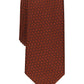 Alfani Men's Rolling Neat Slim Tie Brown Size Regular
