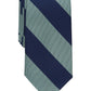 Club Room Men's Classic Stripe Tie  Green  Size Regular