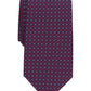 Club Room Men's Classic Floral Medallion Neat Tie Red Size Regular