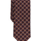 Bar III Men's Nostrand Skinny Tie Brown Size Regular