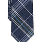 Club Room Men's Gaudier Plaid Tie Blue Size Regular