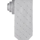 Calvin Klein Men's Textured Micro Dot Neat Tie Gray Size Regular