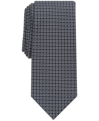 Alfani Men's Philippe Neat Tie Black  Size Regular