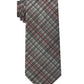 Calvin Klein Men's Slim Fancy Check Tie Green Size Regular