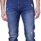 Lazer Men's Straight-Fit Jeans Blue Size 32x34