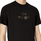 AX Armani Exchange Men's Logo-Print T-Shirt Black Size M