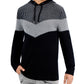 Inc International Concepts Men's Colorblocked Hoodie Sweater Black Size M