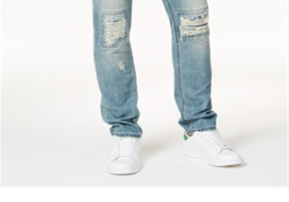 American Rag Men's Vintage Wash Distressed Jeans Blue Size 31x32