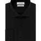 Calvin Klein Men's Steel Slim-Fit Non-Iron Stretch Performance Dress Shirt Black Size 16.5X32-33