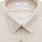Calvin Klein Steel Men's Slim Fit Non Iron Performance Herringbone Point Collar Dress Shirt Brown Size 16.5X32-33
