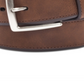 Club Room Men's Bevel-Edge Casual Belt Brown Size 44