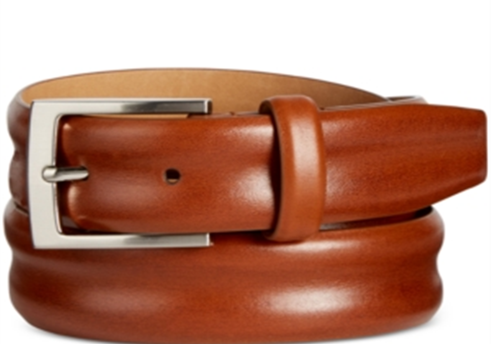 Tasso Elba Men's Leather Belt Brown Size 36 REG
