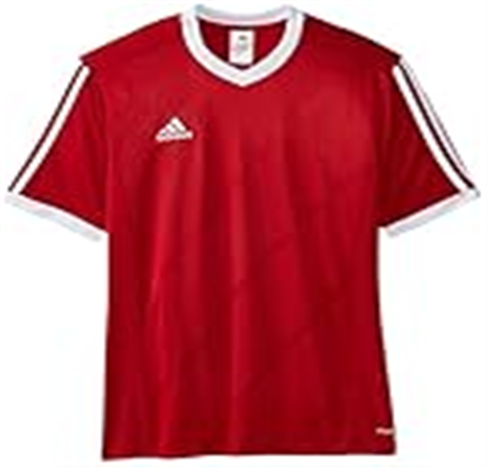 adidas Performance Boys Youth Tabela 14 Short Sleeve Jersey Red Size S