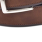 Club Room Men's Bevel-Edge Casual Belt Brown Size 36
