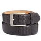 Tasso Elba Men's Braided Leather Belt Black Size 34 Reg