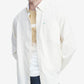 Tommy Hilfiger Men's Oversized Twill Shirt White Size S